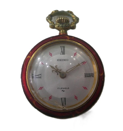 Raro ciondolo orologio - , da