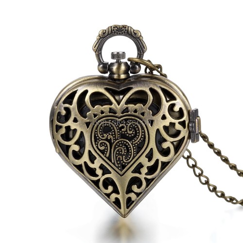 Ciondolo orologio collana