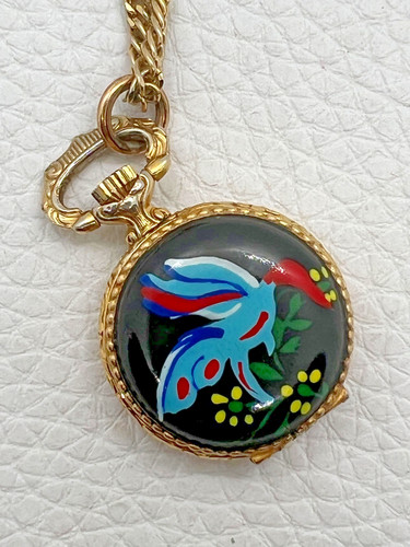 Collana orologio vintage amara - collana,