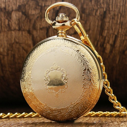 Collana con ciondolo orologio