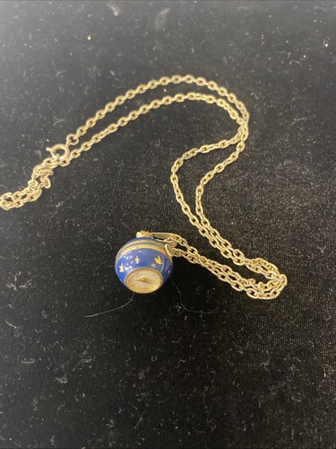 Orologio con ciondolo - , smaltato