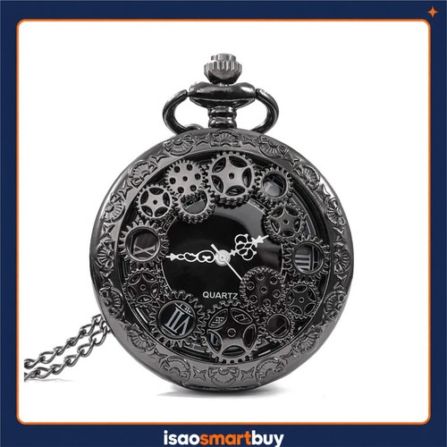 Steampunk orologio tasca - orologio, in