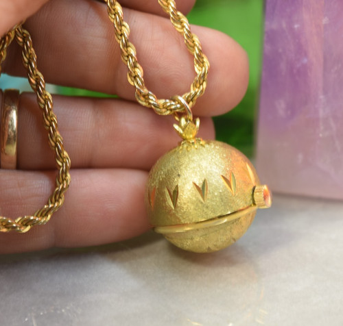 Ciondolo orologio sfera