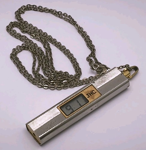 Collana con ciondolo orologio